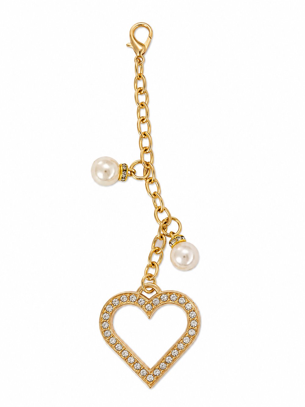 Taşlı Kalp Charm