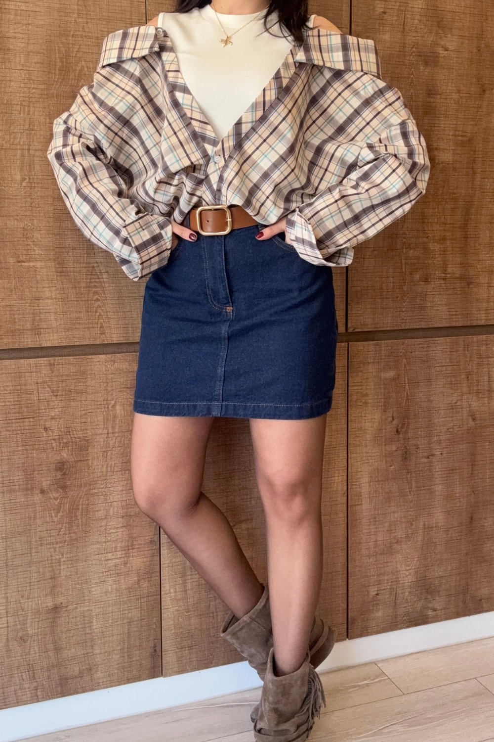 Kemerli Jean Etek