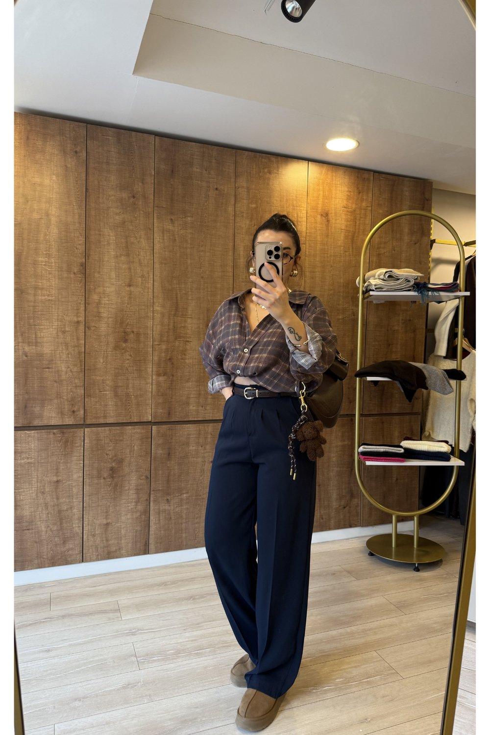 Perry premium palazzo pantolon