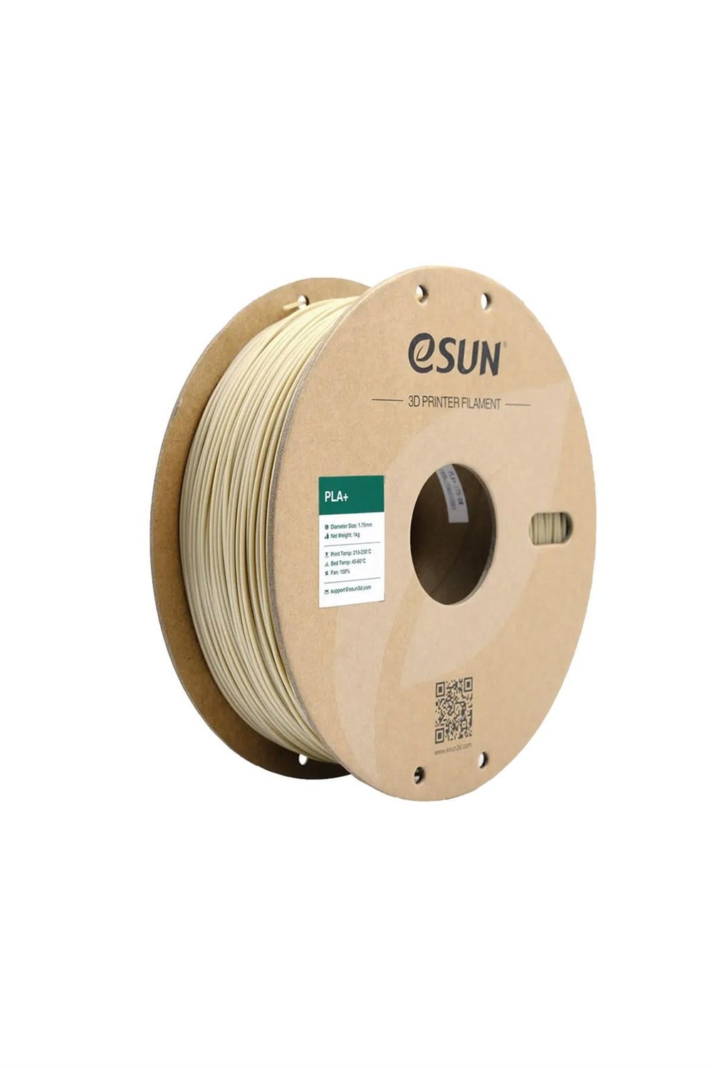 Esun PLA+ Filament Bone White