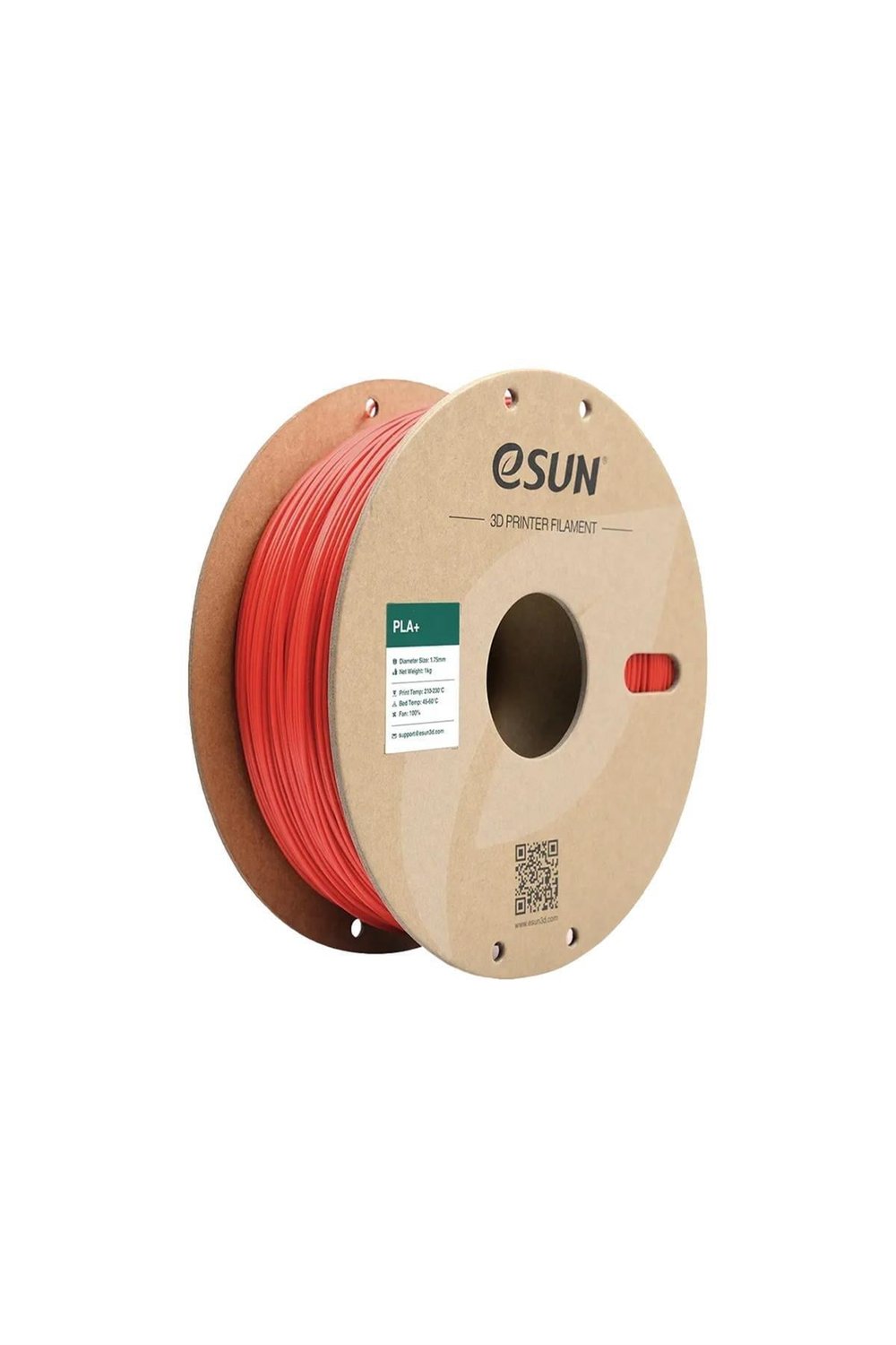 Esun PLA+ Filament Red