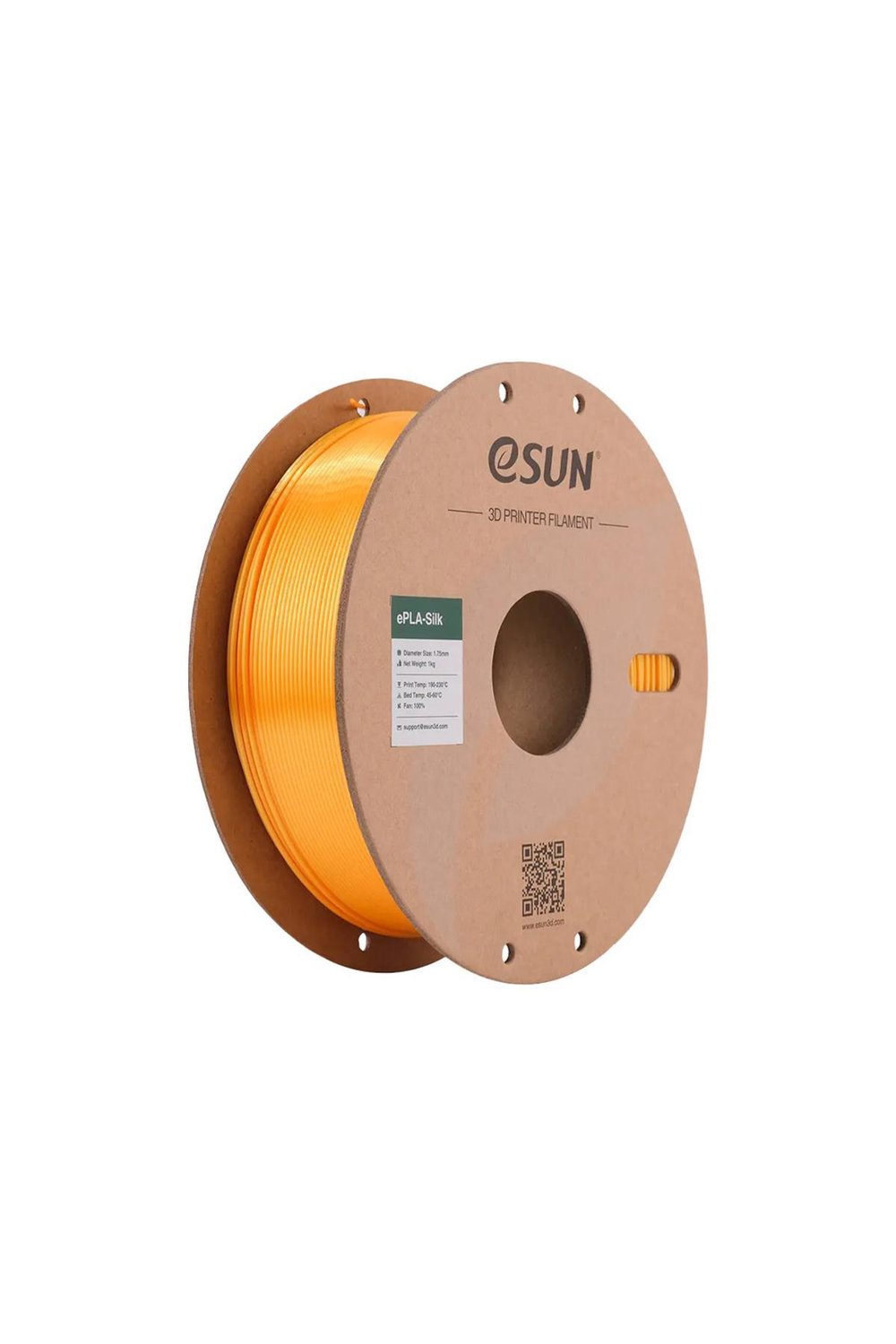 Esun eSilk-PLA Filament Gold