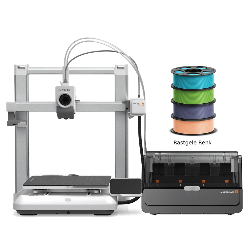 Anycubic Kobra 4 Combo 3D Yazıcı