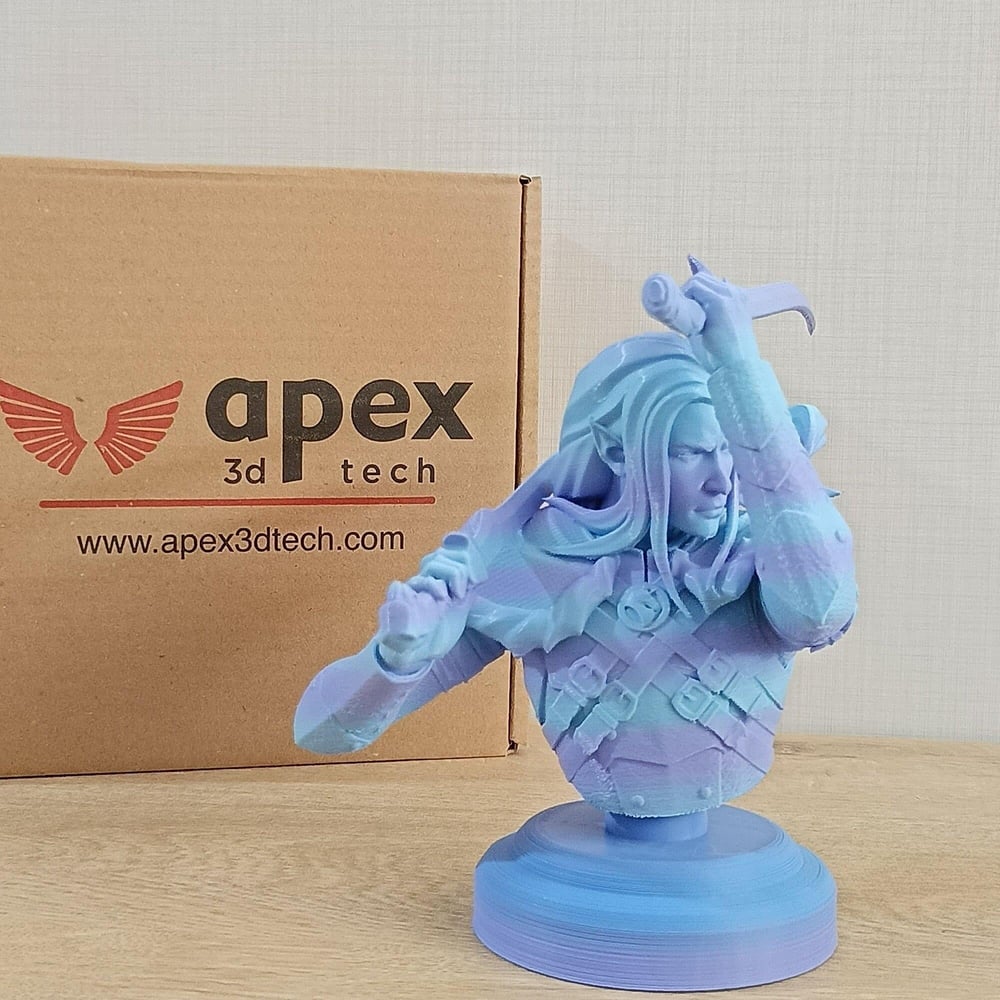 Apex3D Tech Gradyant PLA+ Filament - Lavanta Buzul