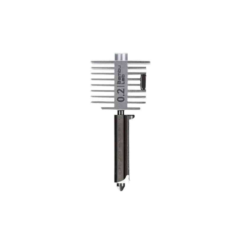 Bambu Lab Hotend with stainless steel nozzle 0.2mm