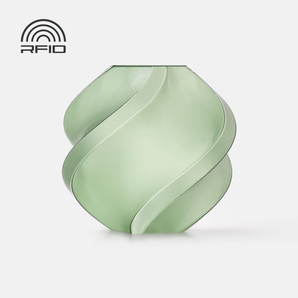 Bambu PETG Translucent Olive with Bambu Reusable(Yeniden Kullanılabilir Makara)