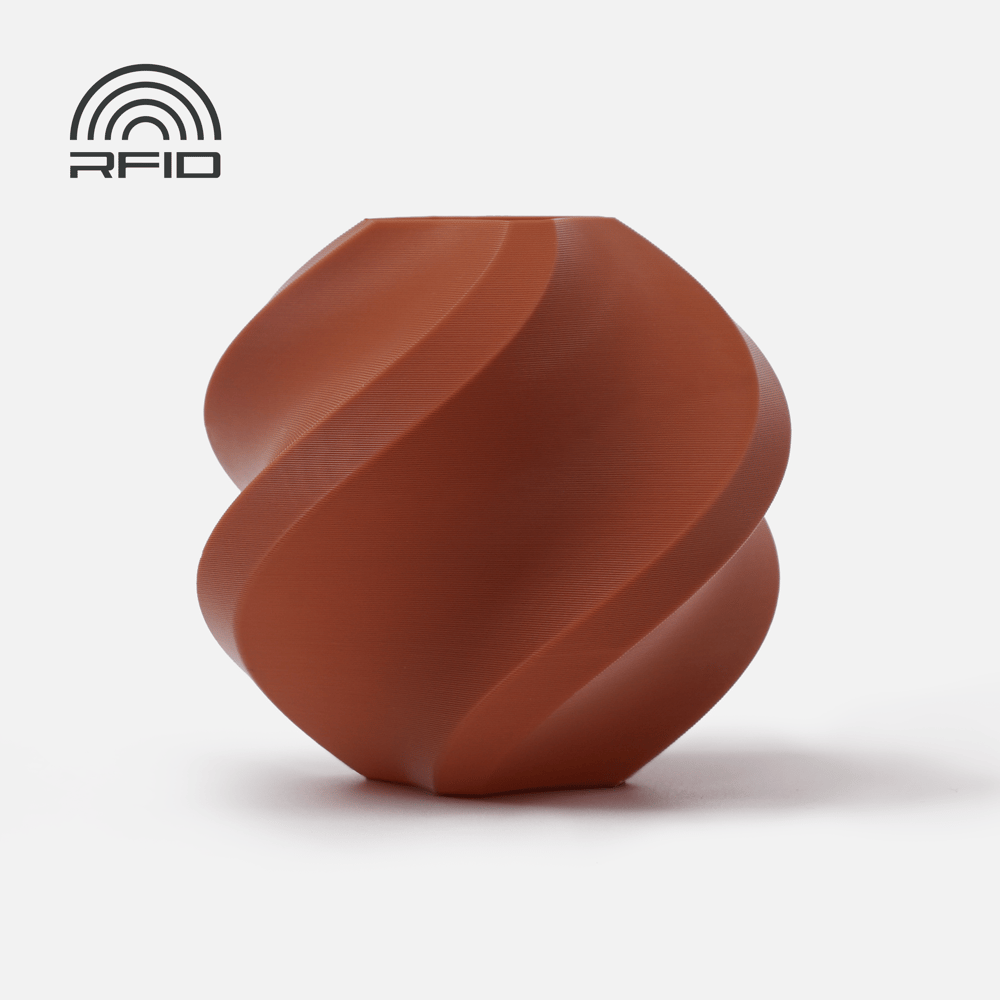 Bambu PLA Basic Brown with Reusable Spool(Yeniden Kullanılabilir Makara)