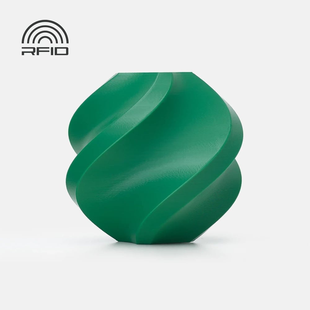 Bambu PLA Basic Filament - Mistletoe Green