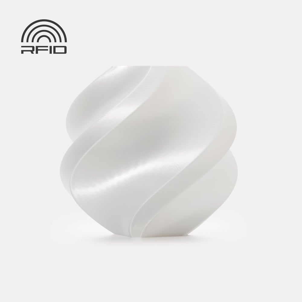 Bambu PLA Silk+ White