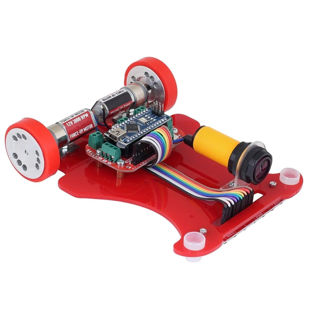 Çita Hızlı Çizgi İzleyen Robot Kiti - 3000Rpm Montajlı Özel Programlı