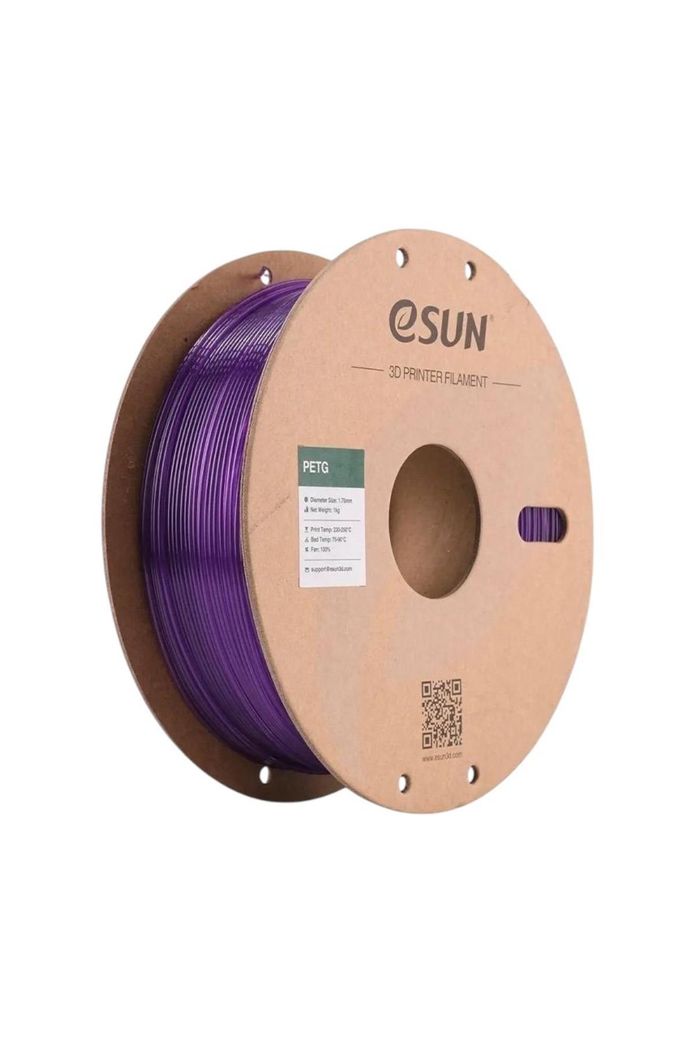 Esun PETG Translucent Mor Filament