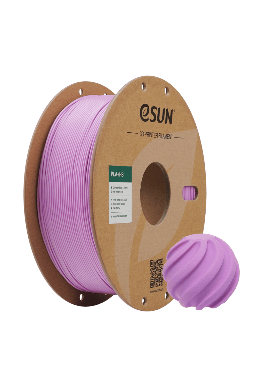 eSUN PLA+HS Lila Filament