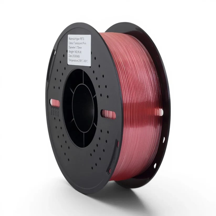 Filamix Hyper PETG Filament Translucent Pink