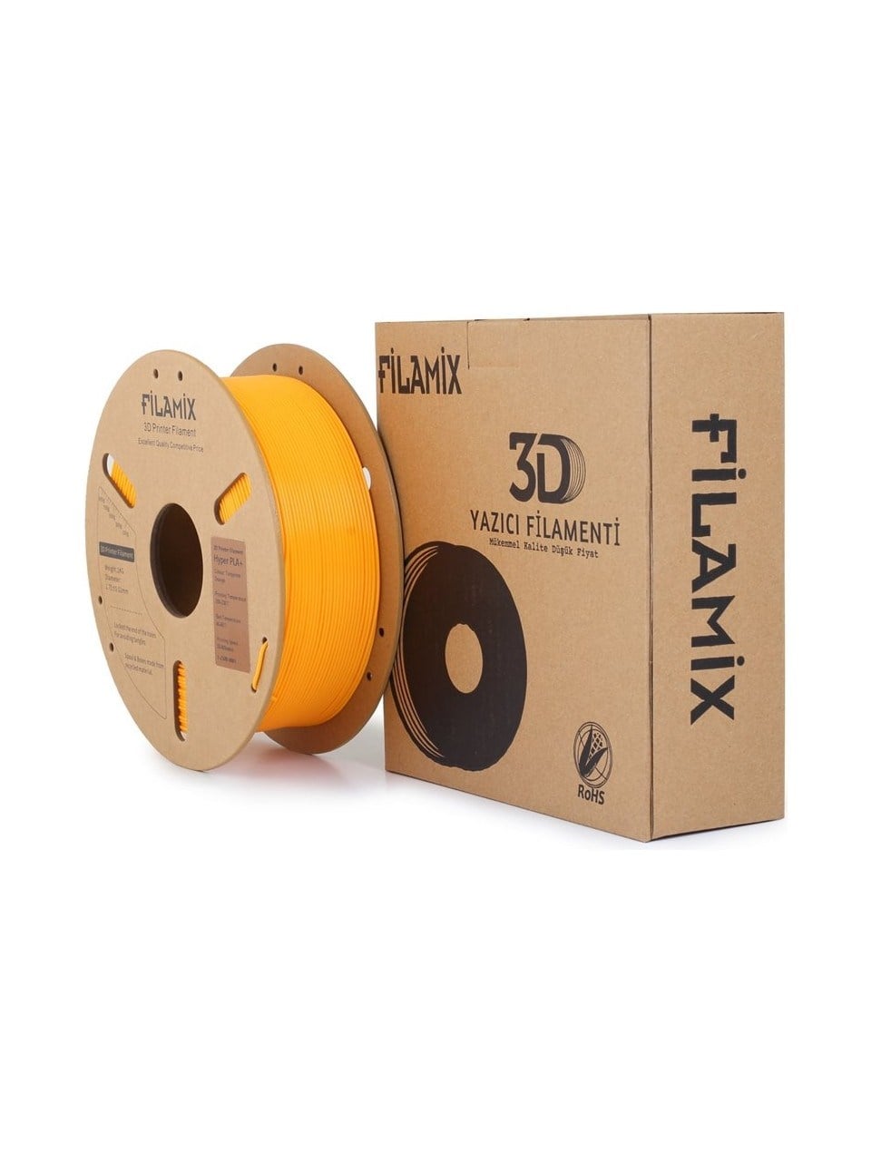 Filamix Hyper Speed PLA - Tangerine Orange (Mandalina)