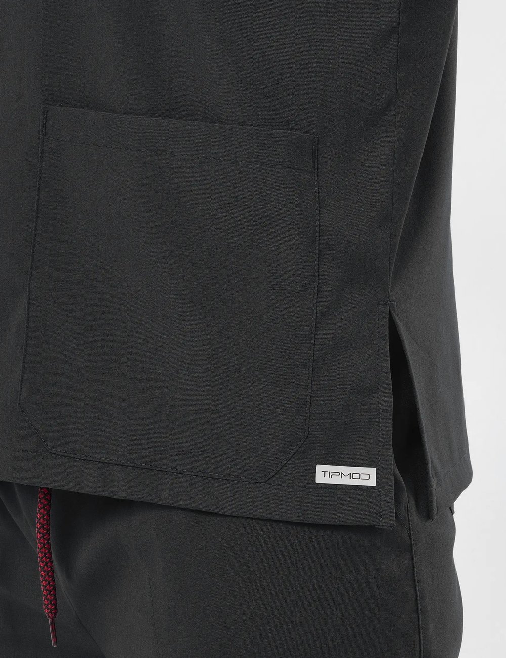 Siyah Likralı Scrubs Takım