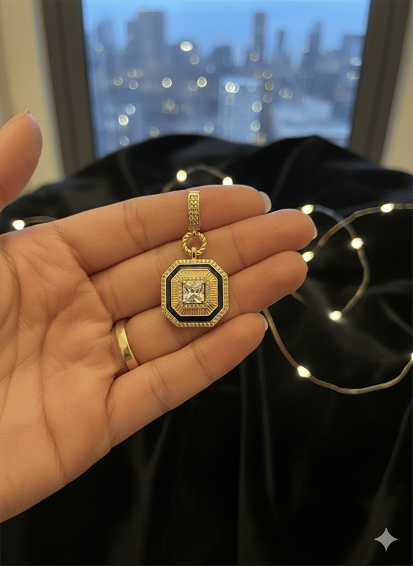 16 Pirinç Charm