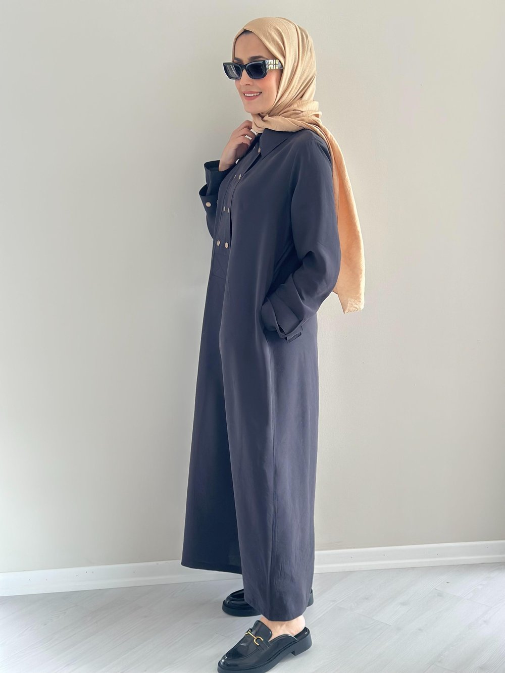 Royal Siyah  Elbise