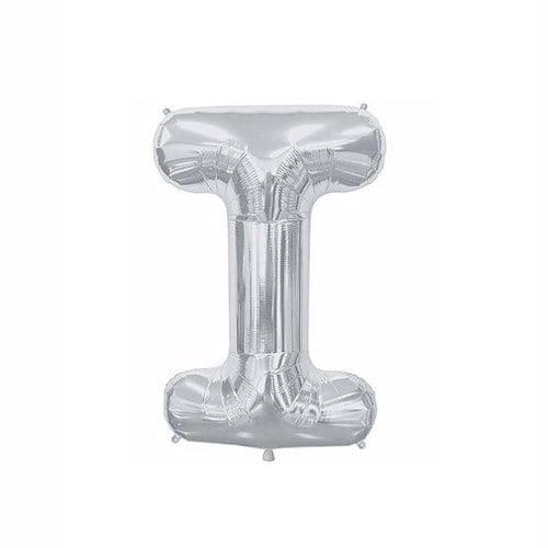 16 inç Folyo Balon16 inç Gümüş I Harfi Folyo Balon 