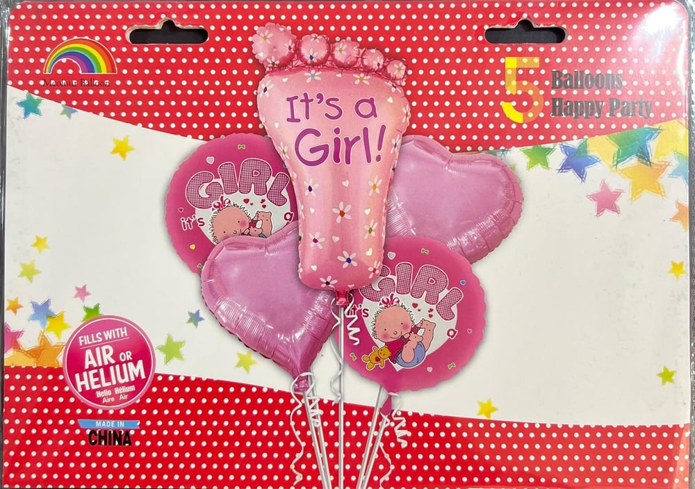Karakterli BalonlarFolyo Balon Set 5 li 