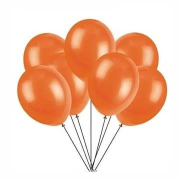 Metalik BalonlarTuruncu 100'lü Metalik Balon