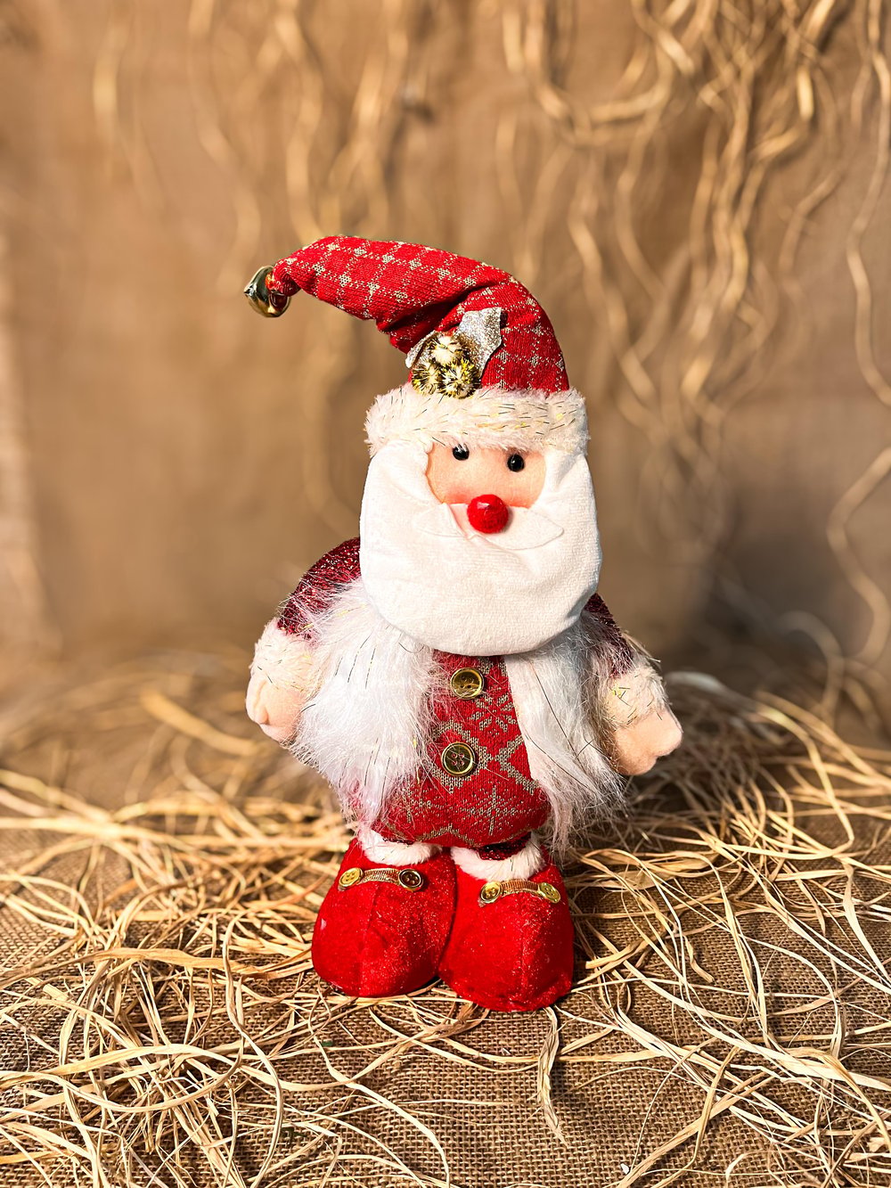 Yılbaşı ÜrünleriUzayan Noel Baba Peluş Süs