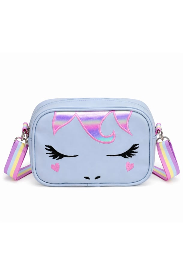 Unicorn Nakışlı Kız Çocuk Çantası, Çocuk Omuz Çantası, Unicorn Çanta