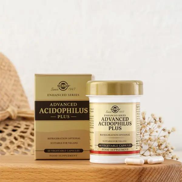Solgar Advanced Acıdophılus Plus 60 Kapsül