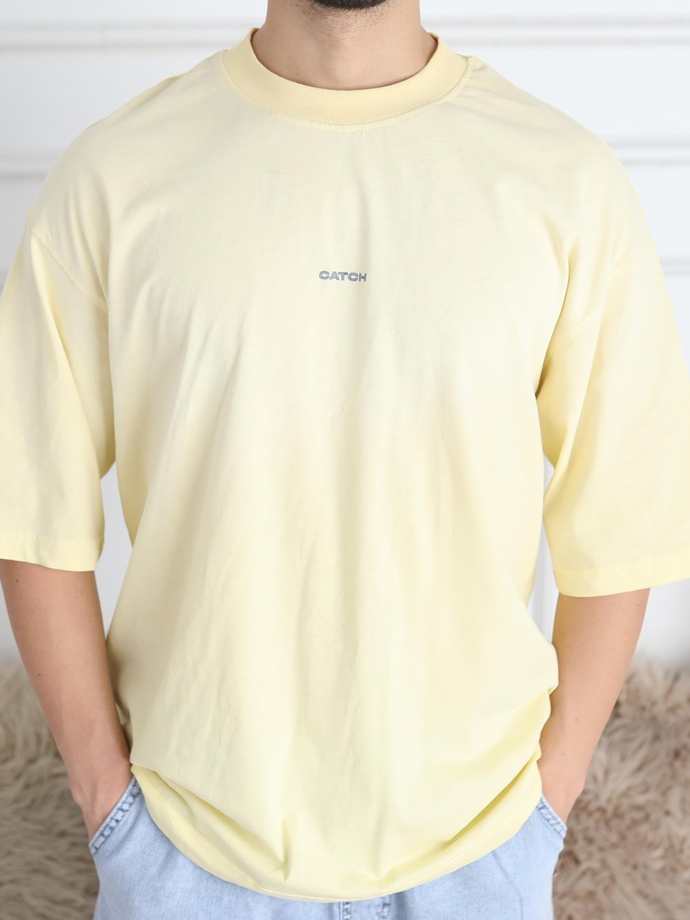 Cetch Basic Tshirt Sarı