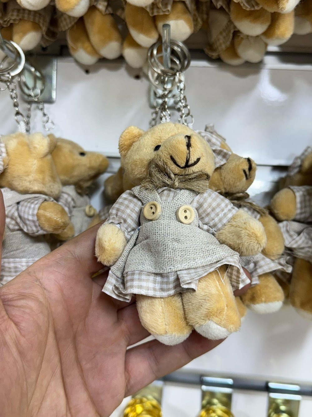 KIZ PELUŞ AYICIK ANAHTARLIK