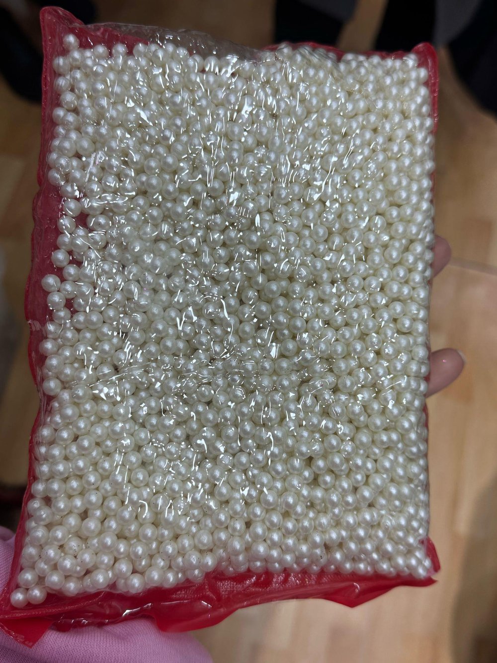 YARIM KG DELİKSİZ KREM İNCİ