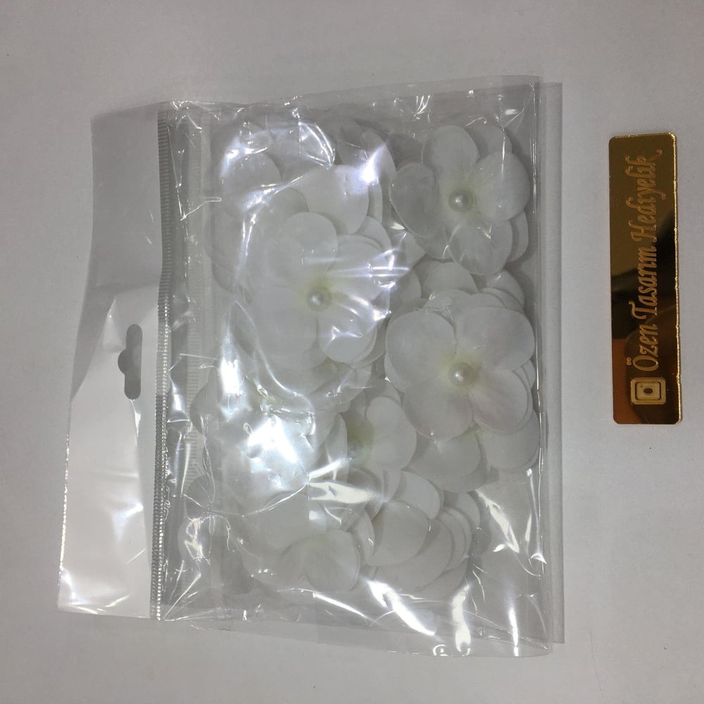 HAZIR ISLAK ORTANCA YAPRAK(25 Lİ PAKET)BEYAZ