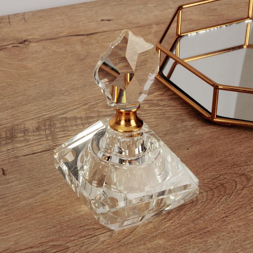 Frame Kristal Dekoratif Aksesuar - Gold