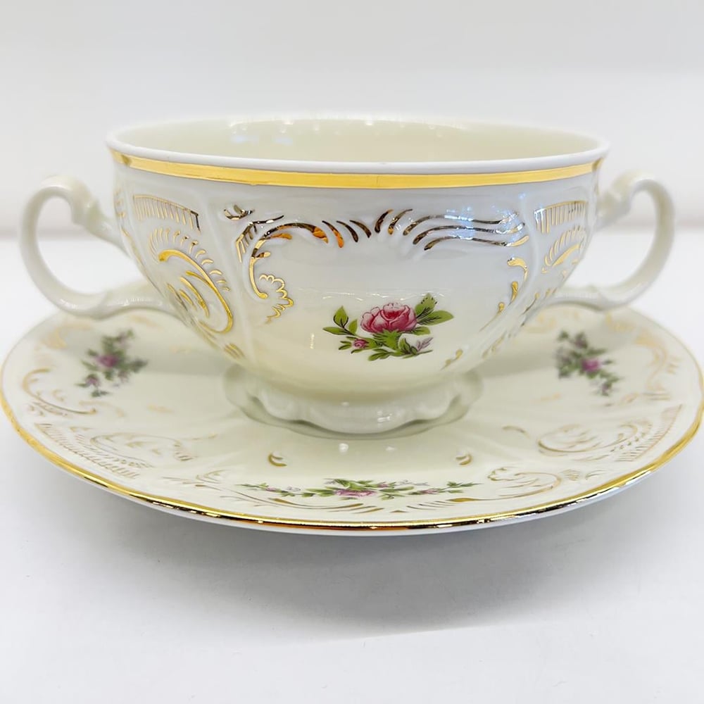 Bernadotte Opaline Porcelain 6 Piece Serving Bowl