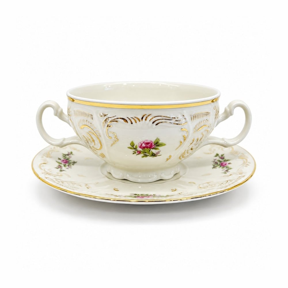 Bernadotte Opaline Porselen 6 Lı İkramlık