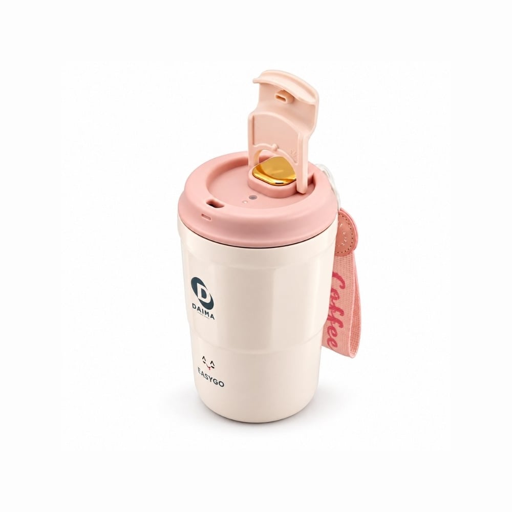 Brioni Daima Easy Go Termos 380 ml Pembe