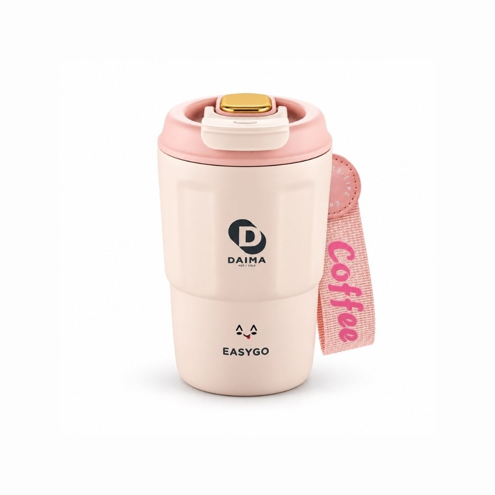 Brioni Daima Easy Go Termos 380 ml Pembe