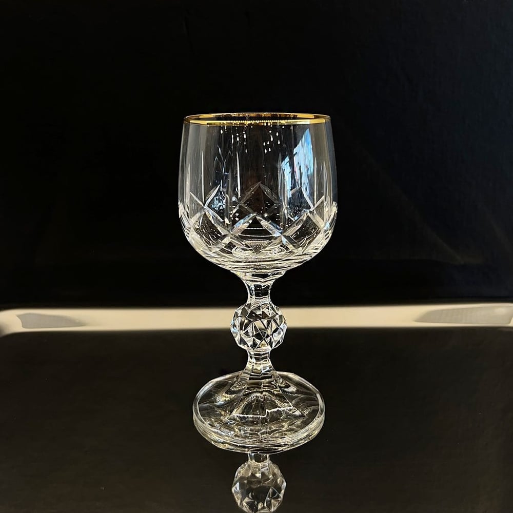 Butik 6 Lı Kahve Yanı Bardağı Dip Kare Gold