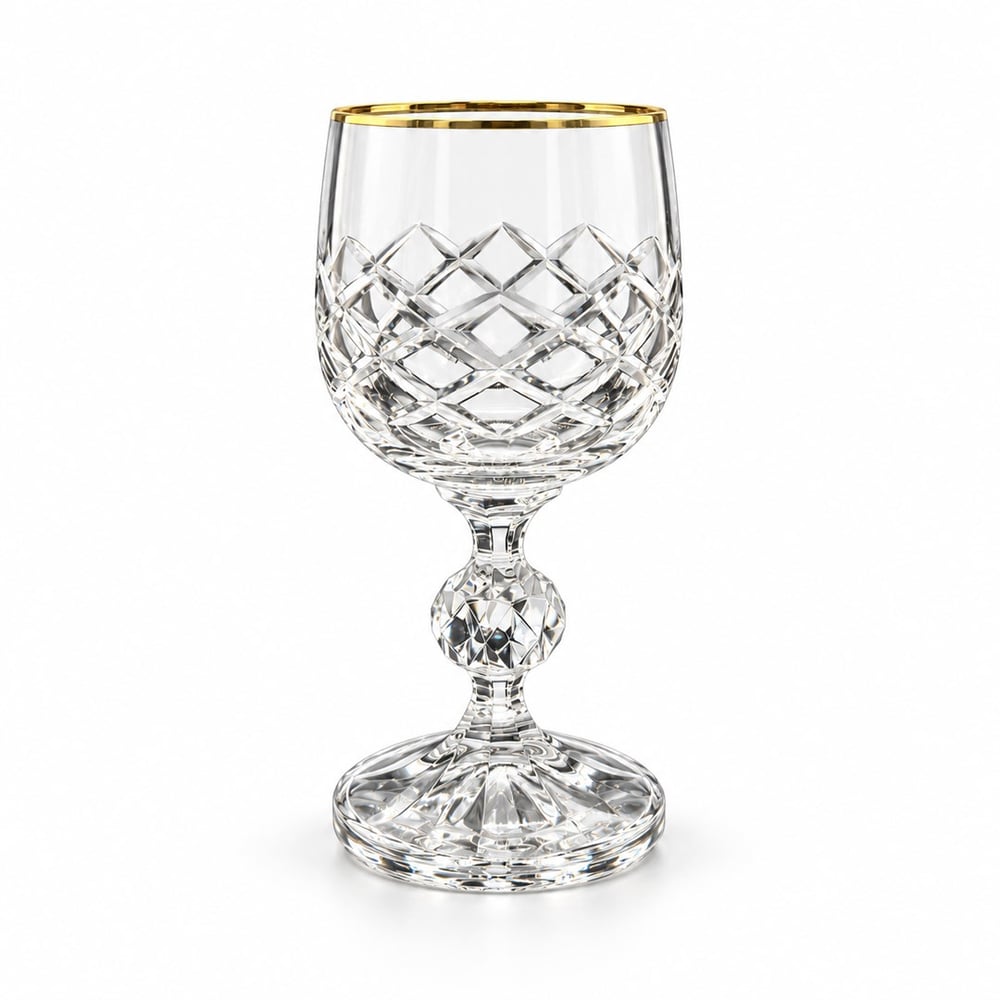 Butik 6 Lı Kahve Yanı Bardağı Kare Gold