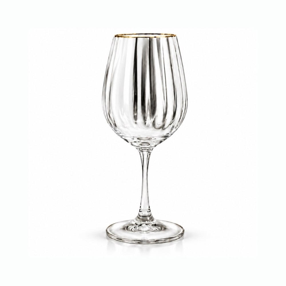 Carino Kristal 37 Parça Bardak Takımı - Gold