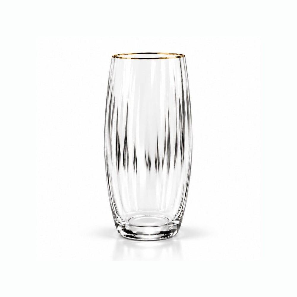 Carino Kristal 37 Parça Bardak Takımı - Gold