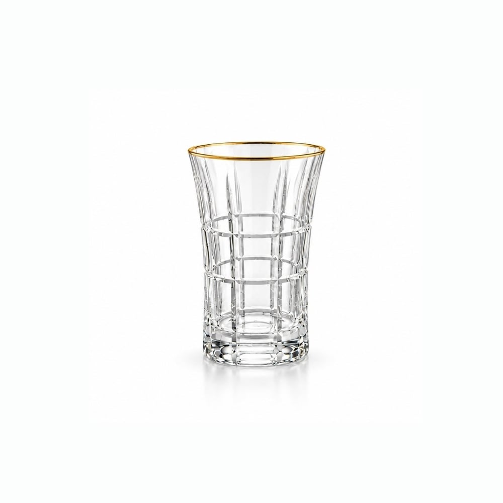 Kafes Kristal 61 Parça Bardak Seti Gold