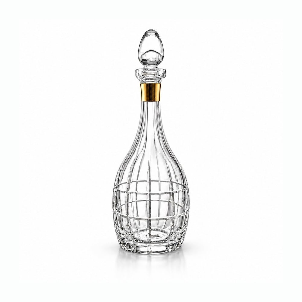 Kafes Kristal 61 Parça Bardak Seti Gold
