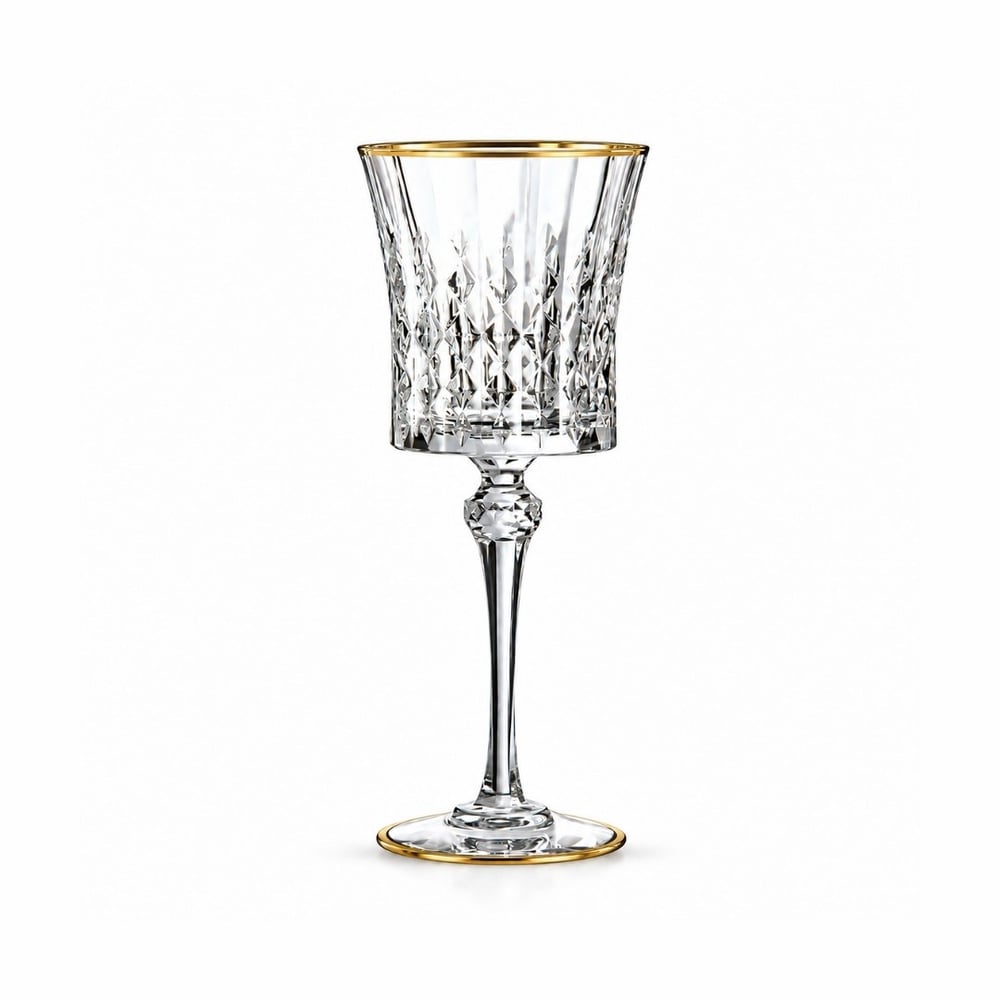 Kadeh BardaklarıLady Diamond D'arques Kristal 6 Lı Kadeh Bardak - Yaldızlı