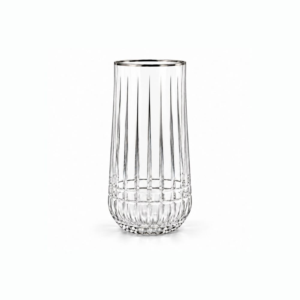 Lizbon Kristal 49 Parça Bardak Takımı - Platin