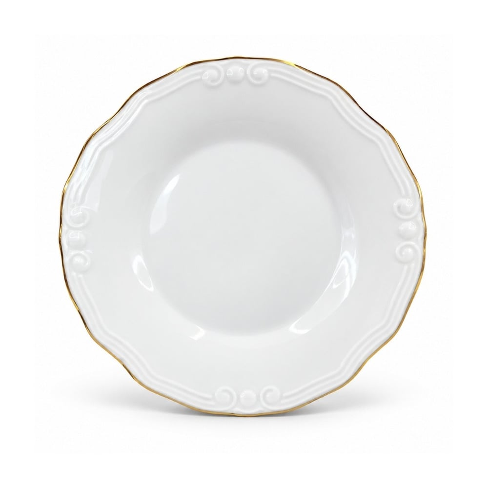 Loza Relief 54 Parça Yemek Takımı Gold