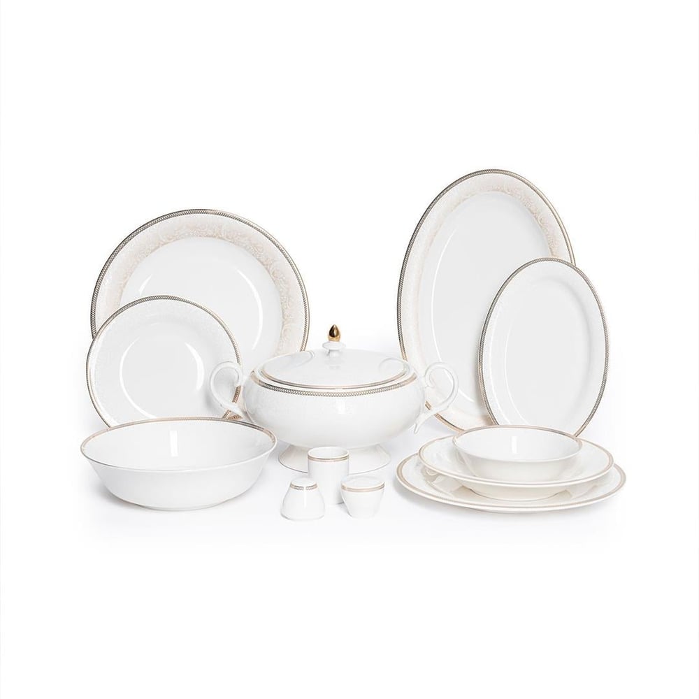 Maxx Doria Golden Paisley 72 Parça Yemek Takımı