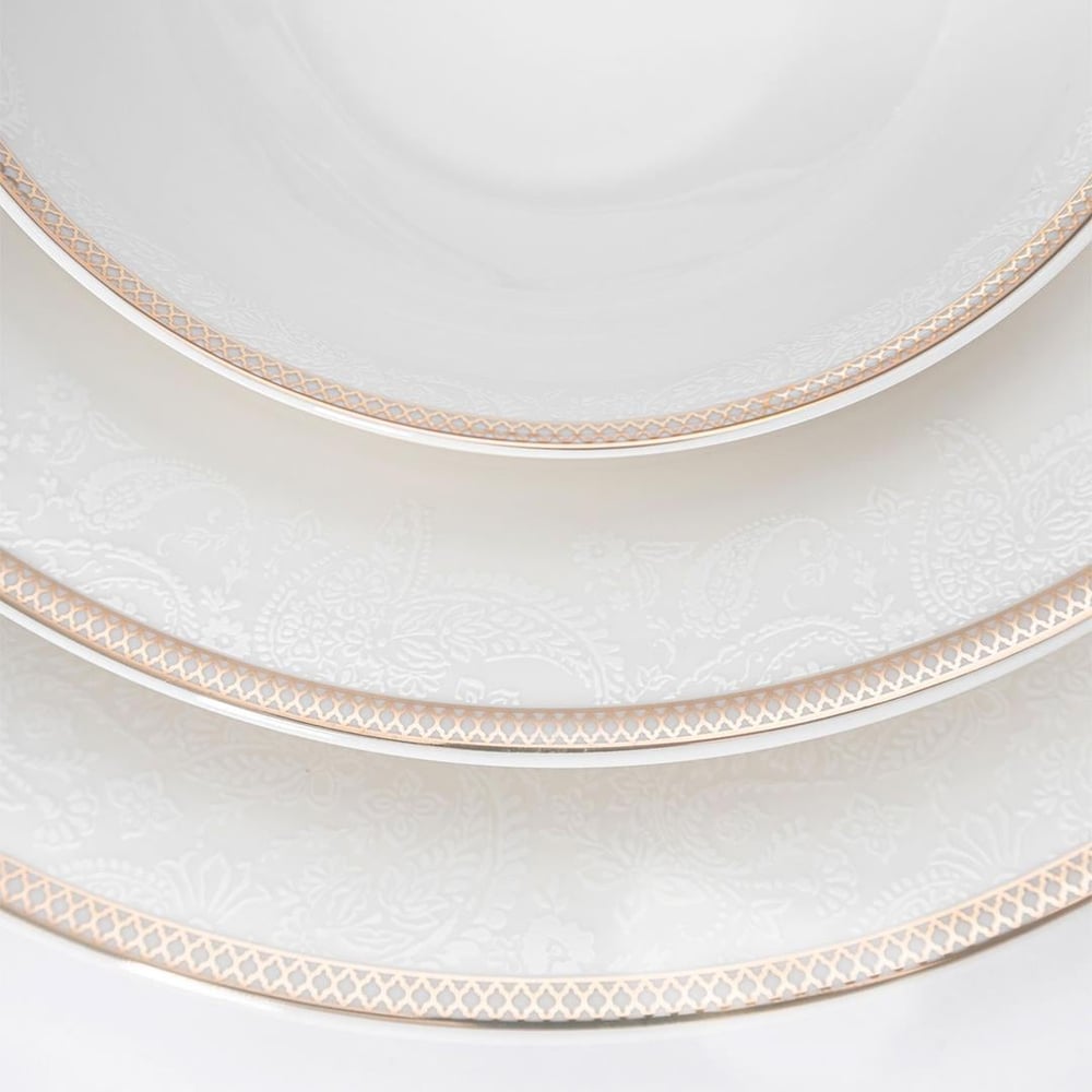 Maxx Doria Golden Paisley 72 Parça Yemek Takımı
