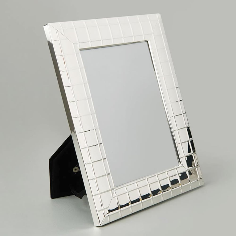 Metal Fotoğraf Çerçevesi 15x21 cm - Gümüş