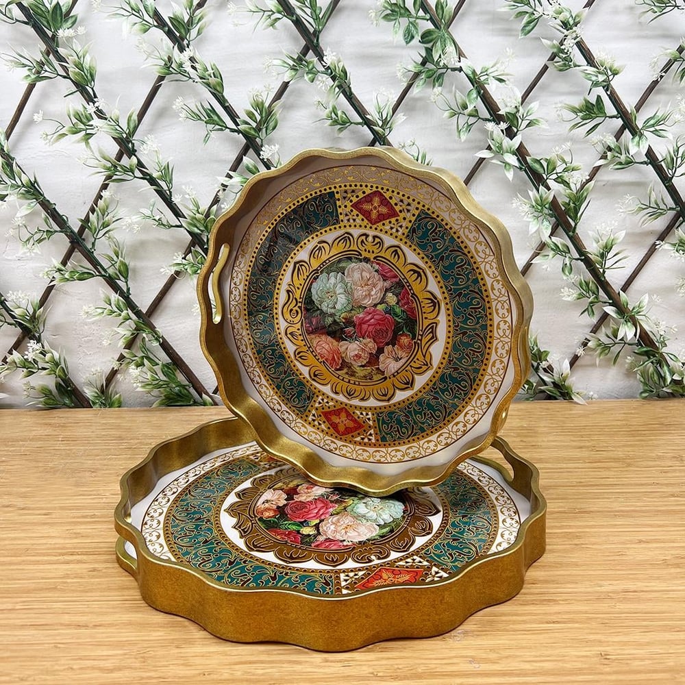 Royking 2 Piece Round Tray - FX041