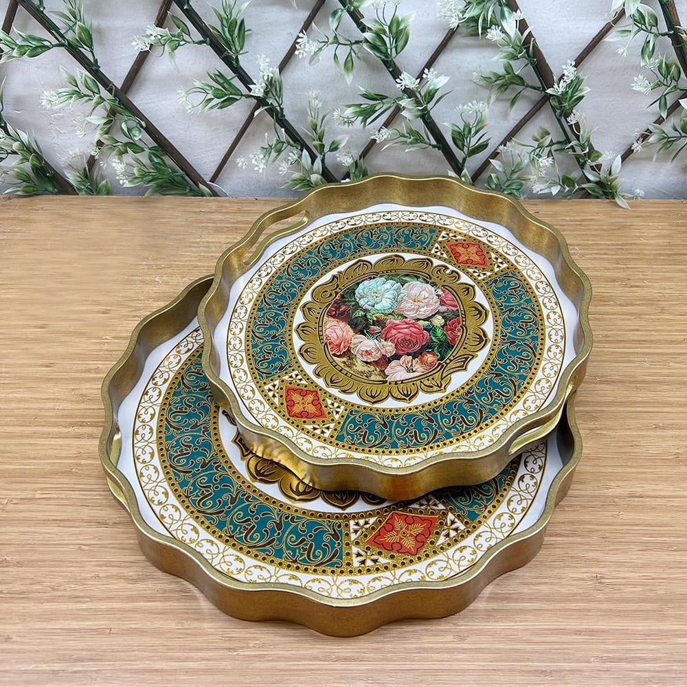 Royking 2 Piece Round Tray - FX041